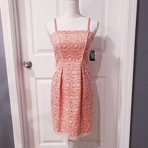 NWT Jessica Simpson Coral Sheath Dress
